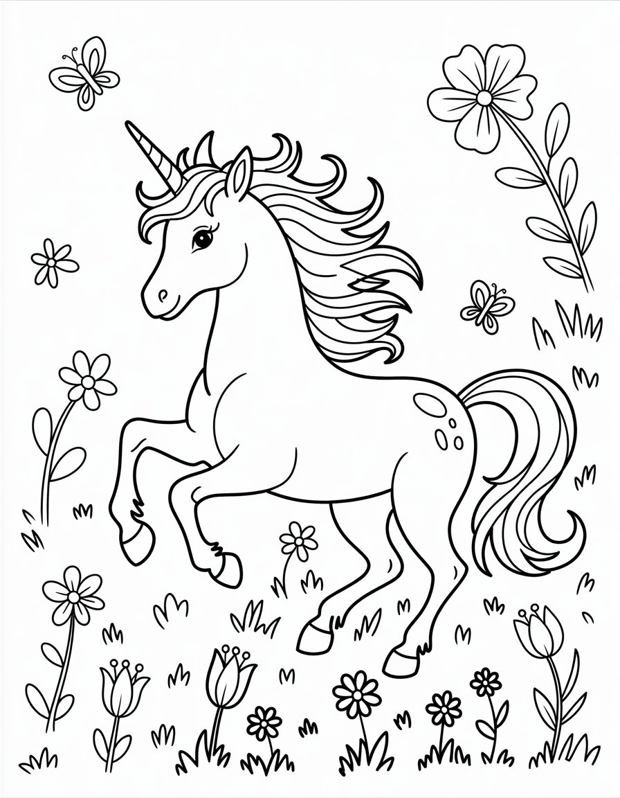 Springtime Unicorn